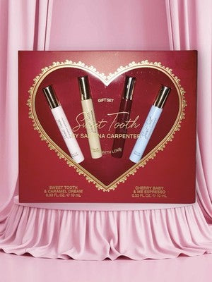 Sweet Tooth By Sabrina Carpenter Eau De Parfum 4-Piece Travel Fragrance Gift Set