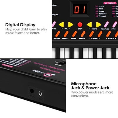 54 Key Electronic Keyboard Kid Electric Piano Organ w/Mic&Adapter Christmas Gift (LOCAL PICKUP ONLY)