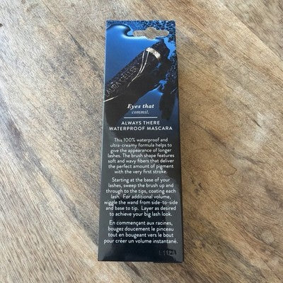 Laura Geller ALWAYS THERE Lengthening Waterproof Mascara, Black  .35 fl oz