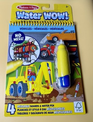 Melissa & Doug Water Wow! - Vehicles