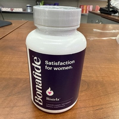 Bonafide Ristela 1 Month Supply 60 Tablets Women’s Arousal Libido SEALED 10/26