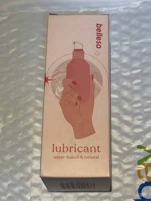 Bellesa Water Based Lubricant 4 Fl Oz Hypoallergenic Glass Bottle w/ Pump Top