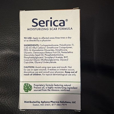 SERICA MOISTURIZING SCAR FORMULA 1 OZ TUBE EXP 01/27