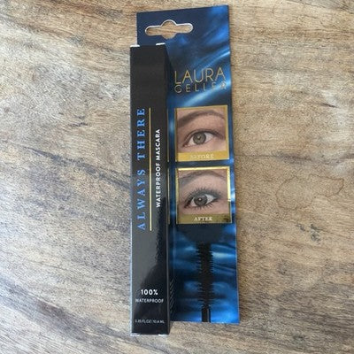 Laura Geller ALWAYS THERE Lengthening Waterproof Mascara, Black  .35 fl oz