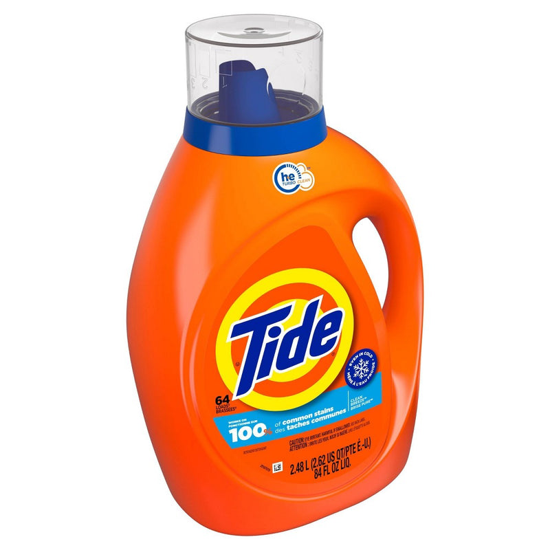 Tide Clean Breeze High Efficiency Liquid Laundry Detergent - 84 fl oz