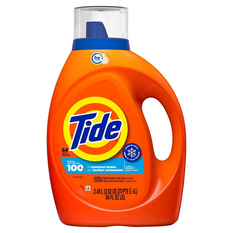 Tide Clean Breeze High Efficiency Liquid Laundry Detergent - 84 fl oz