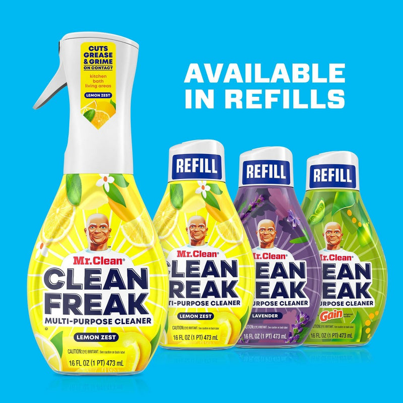 Mr. Clean Clean Freak Multi-Purpose Cleaner Refill - Lemon Zest - 16 fl oz