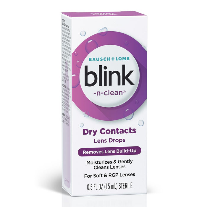 Blink N Clean Daily Use Lens Drops - 0.5oz