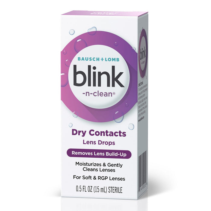 Blink N Clean Daily Use Lens Drops - 0.5oz