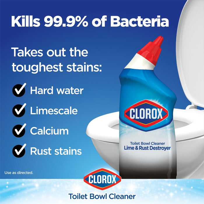 Clorox Tough Stain Toilet Bowl Cleaner - 24 fl oz