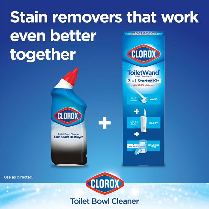 Clorox Tough Stain Toilet Bowl Cleaner - 24 fl oz
