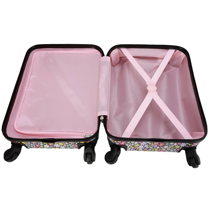 Crckt Kids' Hardside Carry On Spinner Suitcase - Black Floral (LOCAL PICKUP ONLY)