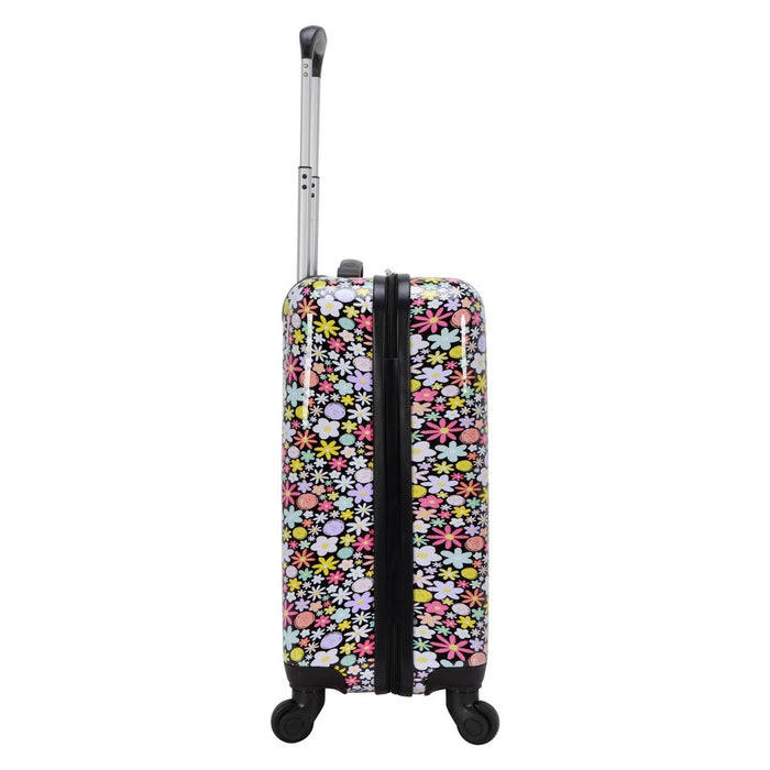 Crckt Kids' Hardside Carry On Spinner Suitcase - Black Floral (LOCAL PICKUP ONLY)
