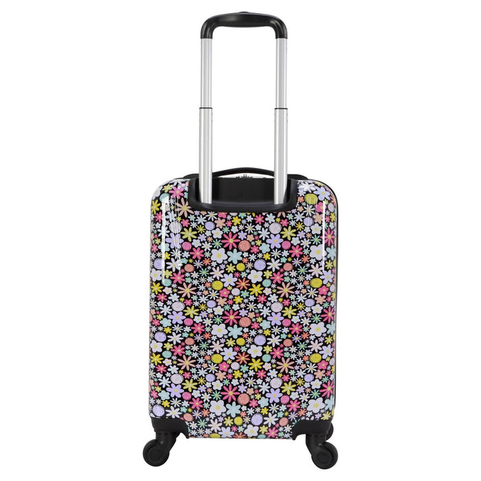 Crckt Kids' Hardside Carry On Spinner Suitcase - Black Floral (LOCAL PICKUP ONLY)