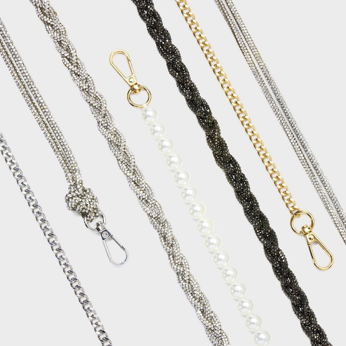Chain Crossbody Handbag Strap - A New Day Clear/Crystal