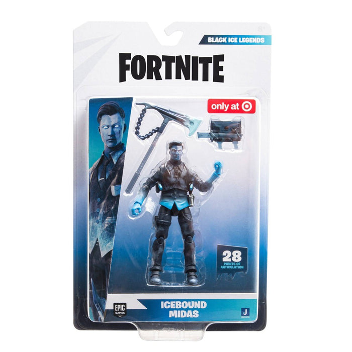 Fortnite Legends IceBound Midas 4" Action Figure (Target Exclusive)