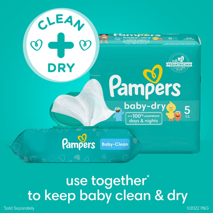 Pampers Baby Clean Fresh Scented Baby Wipes - 864ct
