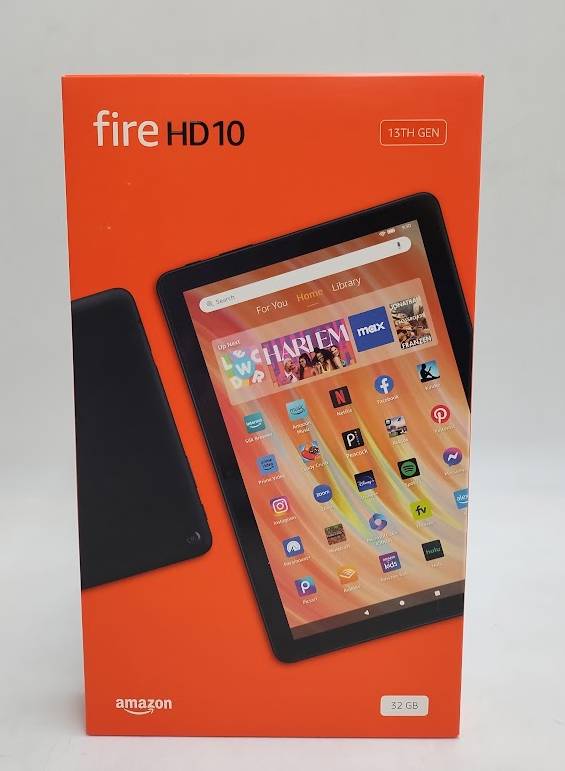 Amazon Fire HD 10" 32GB Tablet (2023 Release) - Black