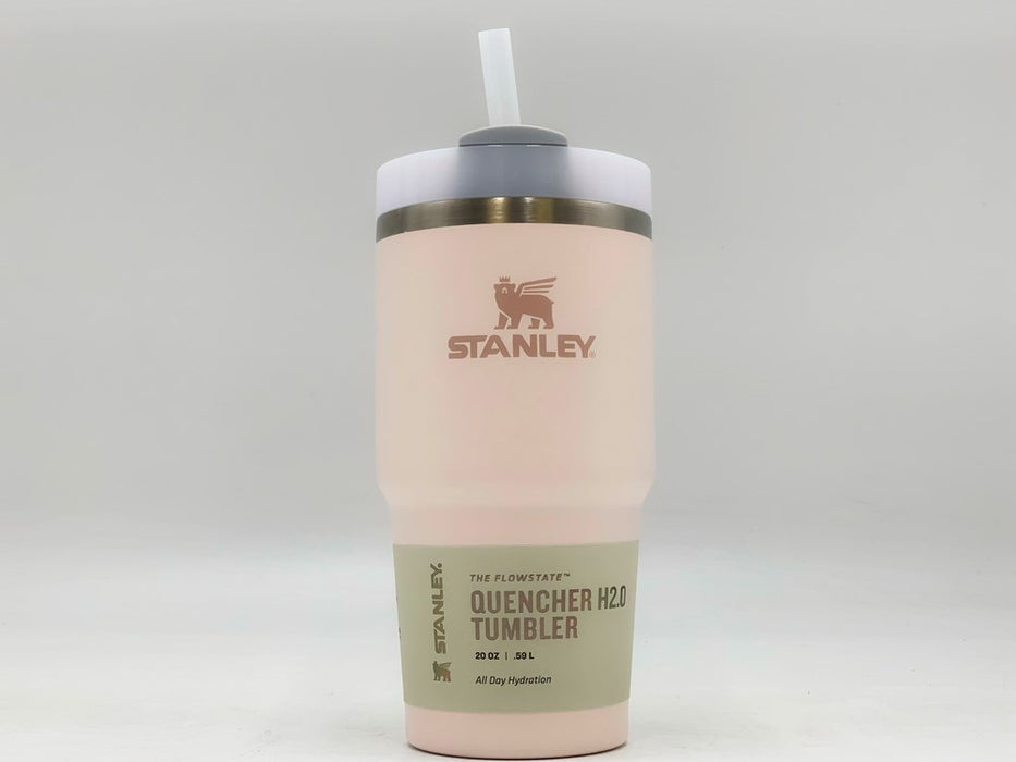 Stanley 20oz Stainless Steel H2.0 FlowState Quencher Tumbler - Rose Quartz