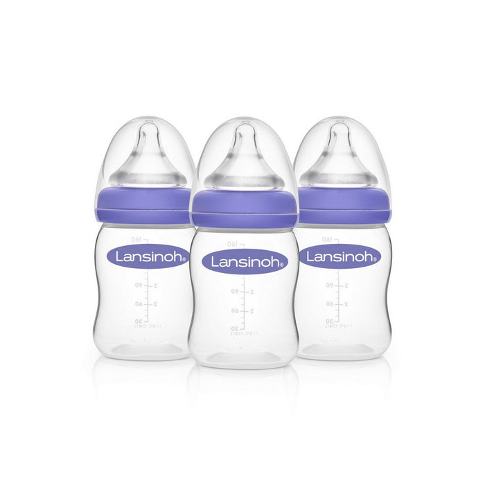 Lansinoh mOmma Feeding Bottle with Natural Wave Nipple 5 fl oz 3ct