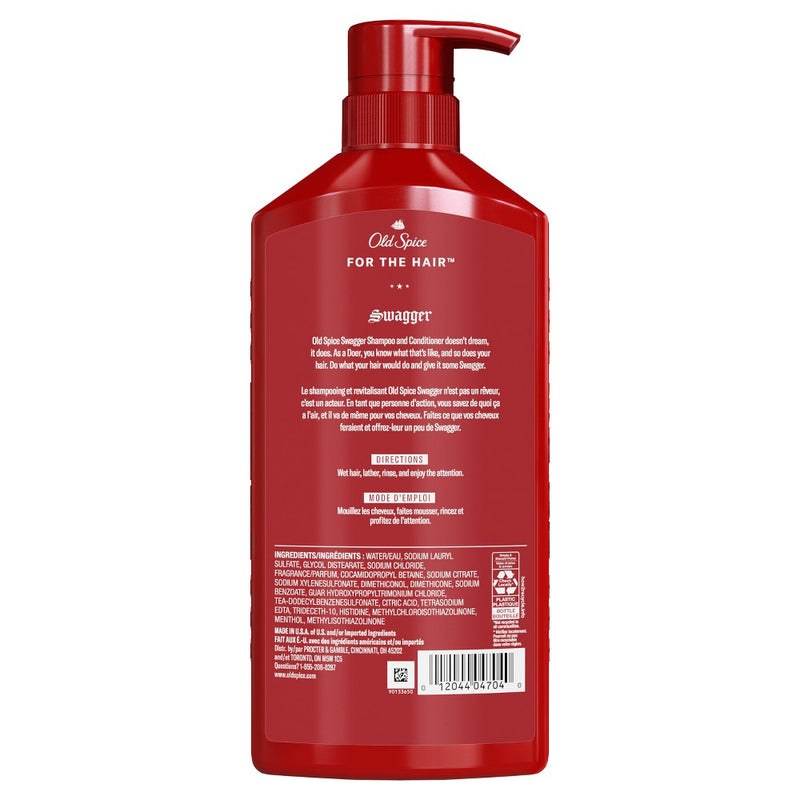 Old Spice Men's Swagger 2-in-1 Shampoo and Conditioner - 21.9 fl oz