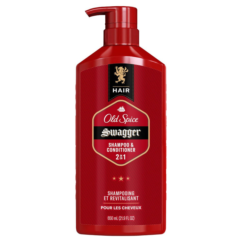 Old Spice Men's Swagger 2-in-1 Shampoo and Conditioner - 21.9 fl oz