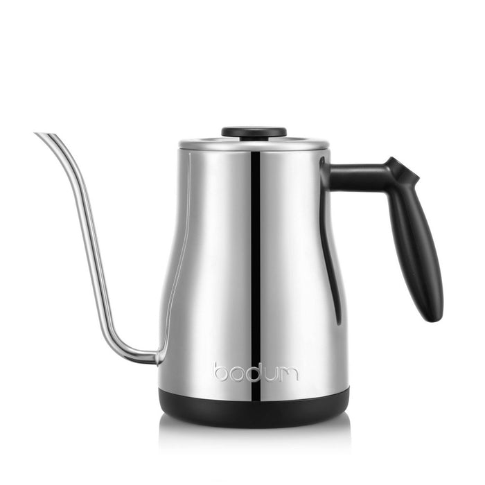 Bodum 34oz Electric Bistro Gooseneck Water Kettle With Temperature Control Stainless Steel