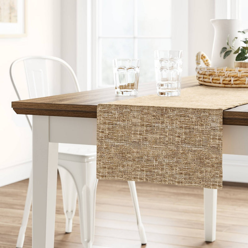 72"x14" Hamp Table Runner Natural - Threshold