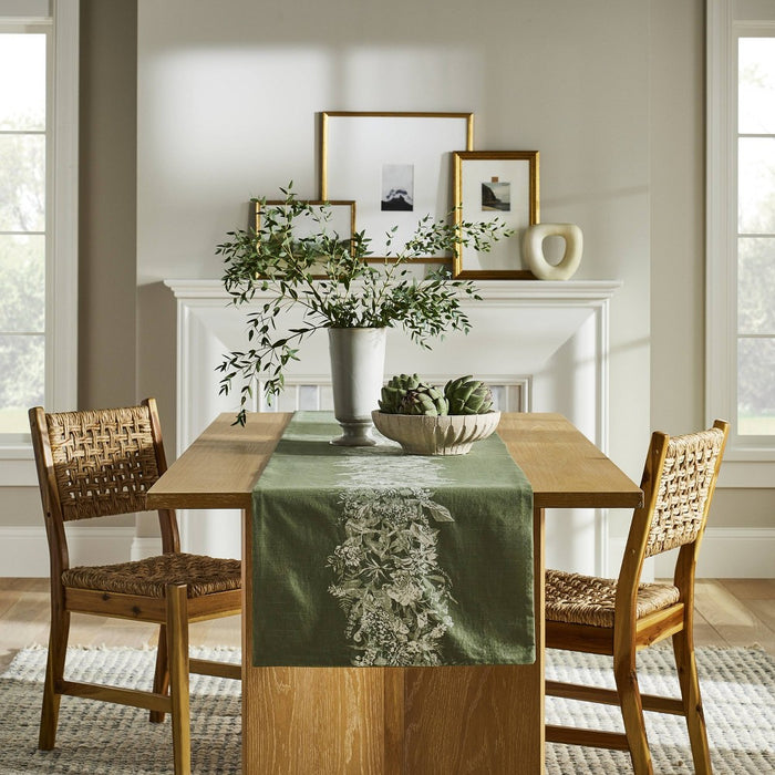 20"x90" Floral Table Runner - Threshold designed with Studio McGee