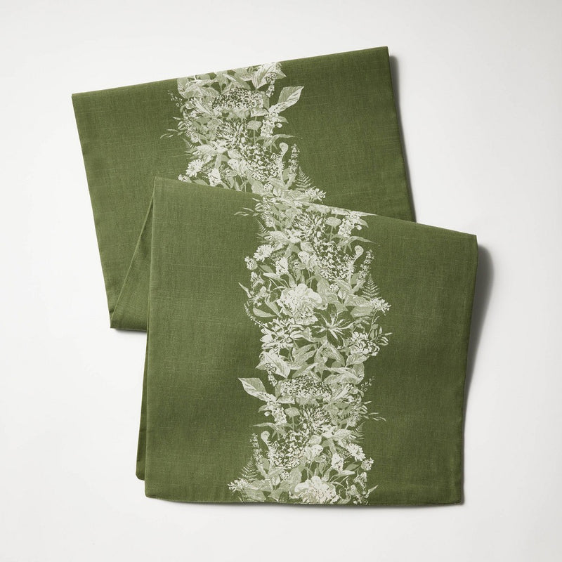 20"x90" Floral Table Runner - Threshold designed with Studio McGee
