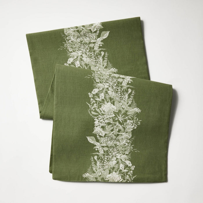20"x90" Floral Table Runner - Threshold designed with Studio McGee