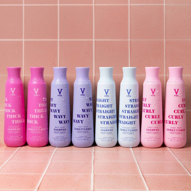 V&Co. Beauty Thickening + Peptide Conditioner - 12oz