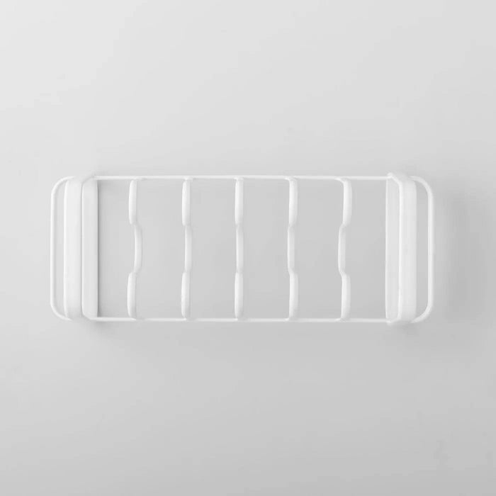 Wire Storage Lid Organizer White - Brightroom