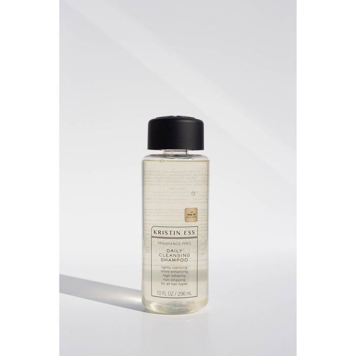 Kristin Ess Fragrance Free Daily Cleansing Shampoo, Lightly Clarifing, Vegan + Sulfate Free - 10 fl oz