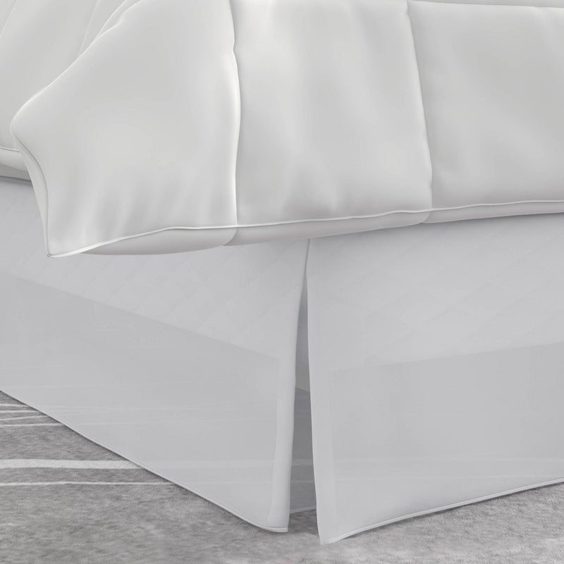 Twin Tailored Bedskirt White - Magic Skirt
