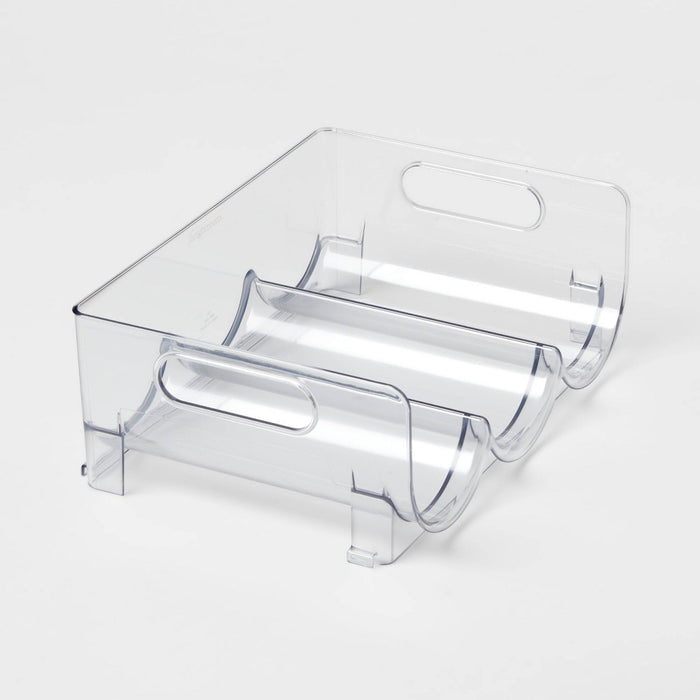 Plastic Hydration Bottle Storage Clear - Brightroom