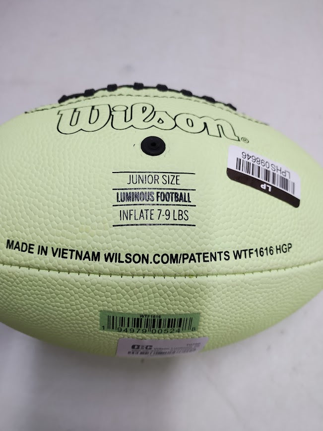 Wilson Luminous Glow Junior Football
