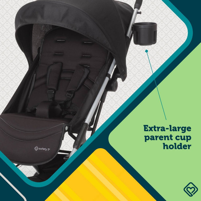 Safety 1st Teeny Ultra Compact Stroller - Black Magic (LOCAL PICKUP ONLY)