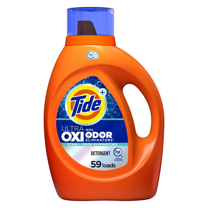 Tide Liquid Oxi + Odor Eliminator Laundry Detergent - 84 fl oz