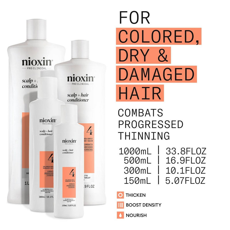 Nioxin System 4 Therapy Conditioner - 10.1 fl oz