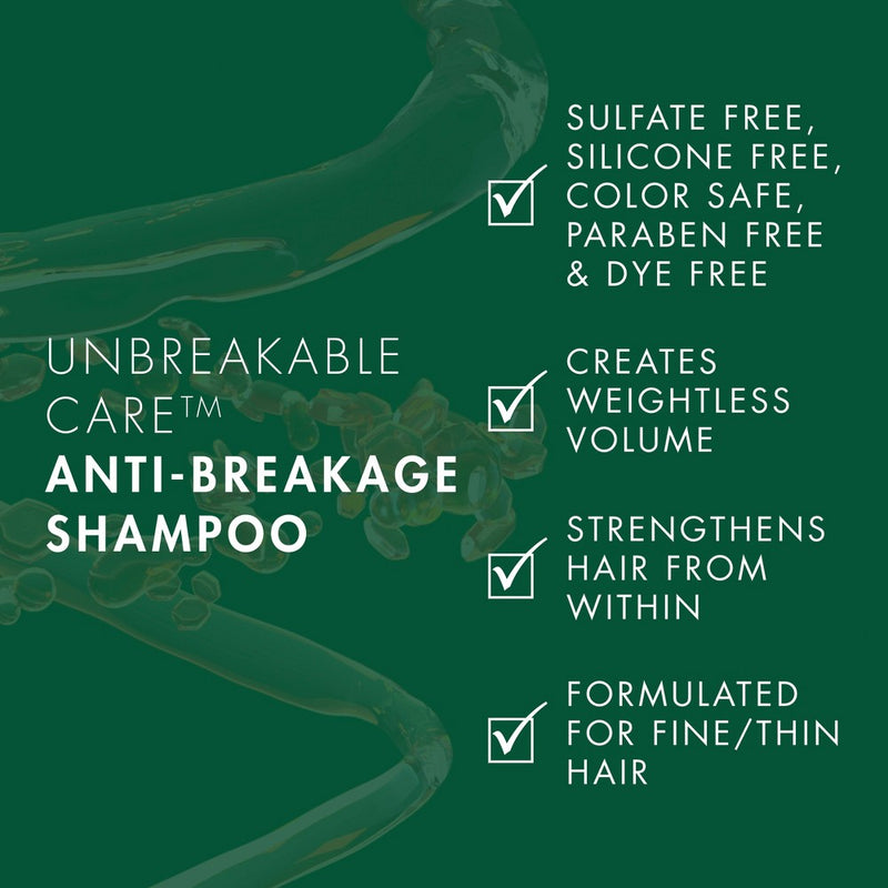 Nexxus Unbreakable Care Sulfate & Silicone Free Shampoo For Fine & Thin Hair - 13.5 fl oz