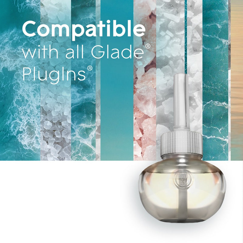 Glade PlugIns Scented Oil Air Freshener Refills - Sky & Sea Salt - 3.35 fl oz/5pk