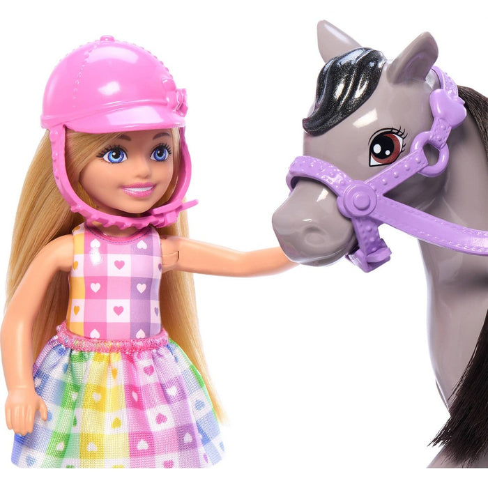 Barbie Chelsea Doll & Horse Toy Set