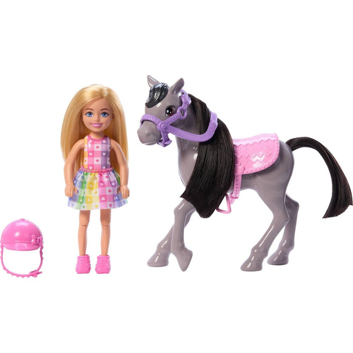Barbie Chelsea Doll & Horse Toy Set