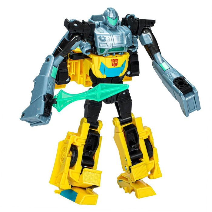 Transformers EarthSpark Bumblebee and Mo Malto Cyber-Combiner Action Figure Set
