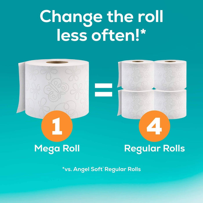 Angel Soft Toilet Paper - 6 Mega Rolls