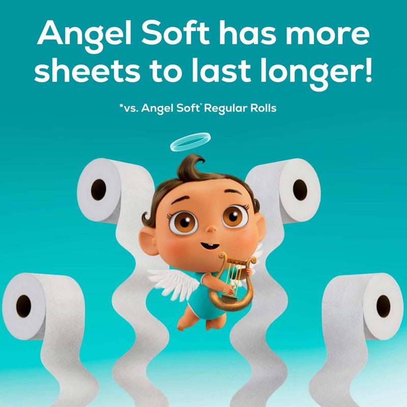 Angel Soft Toilet Paper - 6 Mega Rolls