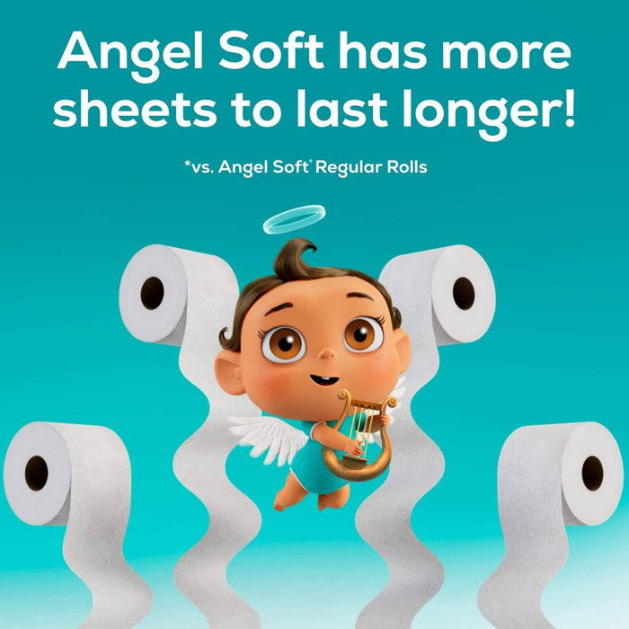 Angel Soft Toilet Paper - 6 Mega Rolls