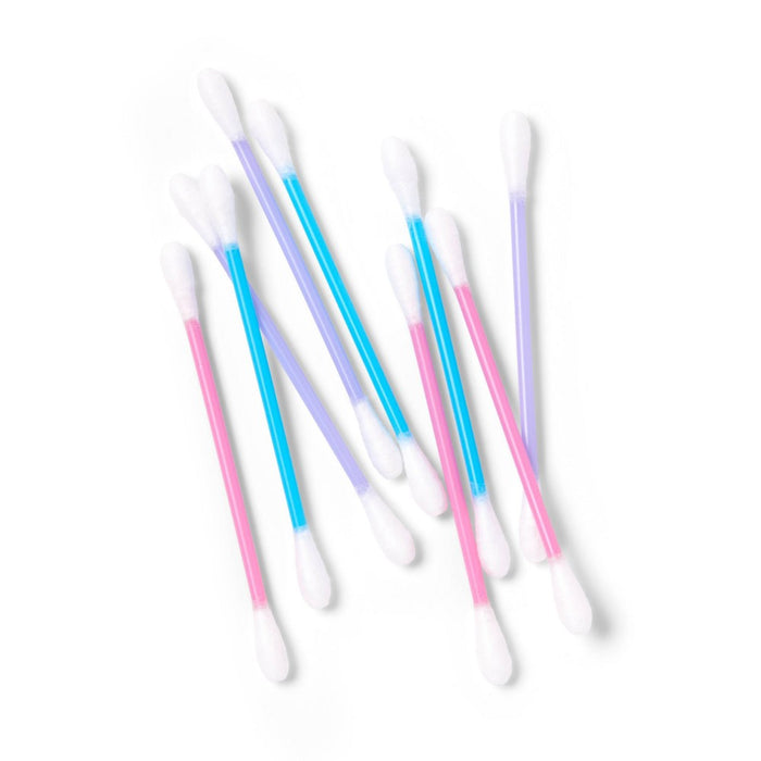 Cotton Swabs Plastic Stick - 300ct - Dealworthy