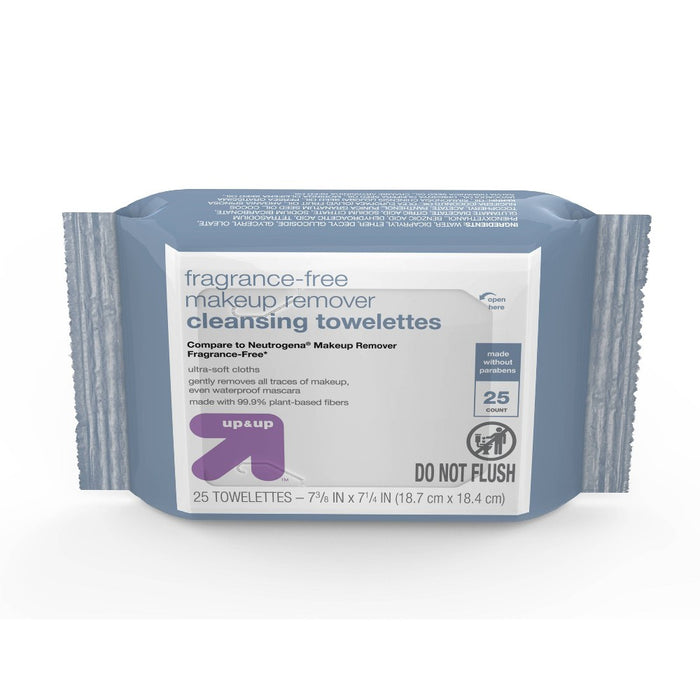 Unscented Facial Wipes - 25ct - up & up